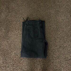 PacSun Black Straight Leg Jeans